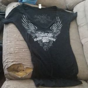 Sturgis black hills rally t shirt. Size large.